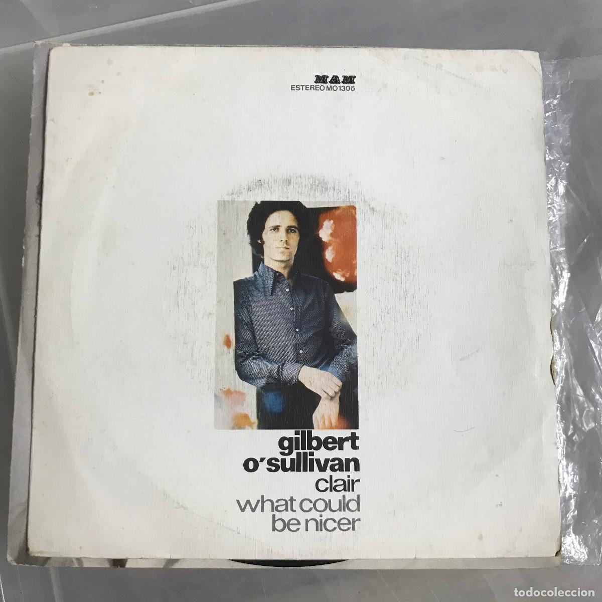 Discos de vinilo: GILBERT OSULLIVAN - CLAIR - 7 SINGLE MAM 1972 SPAIN - Foto 1