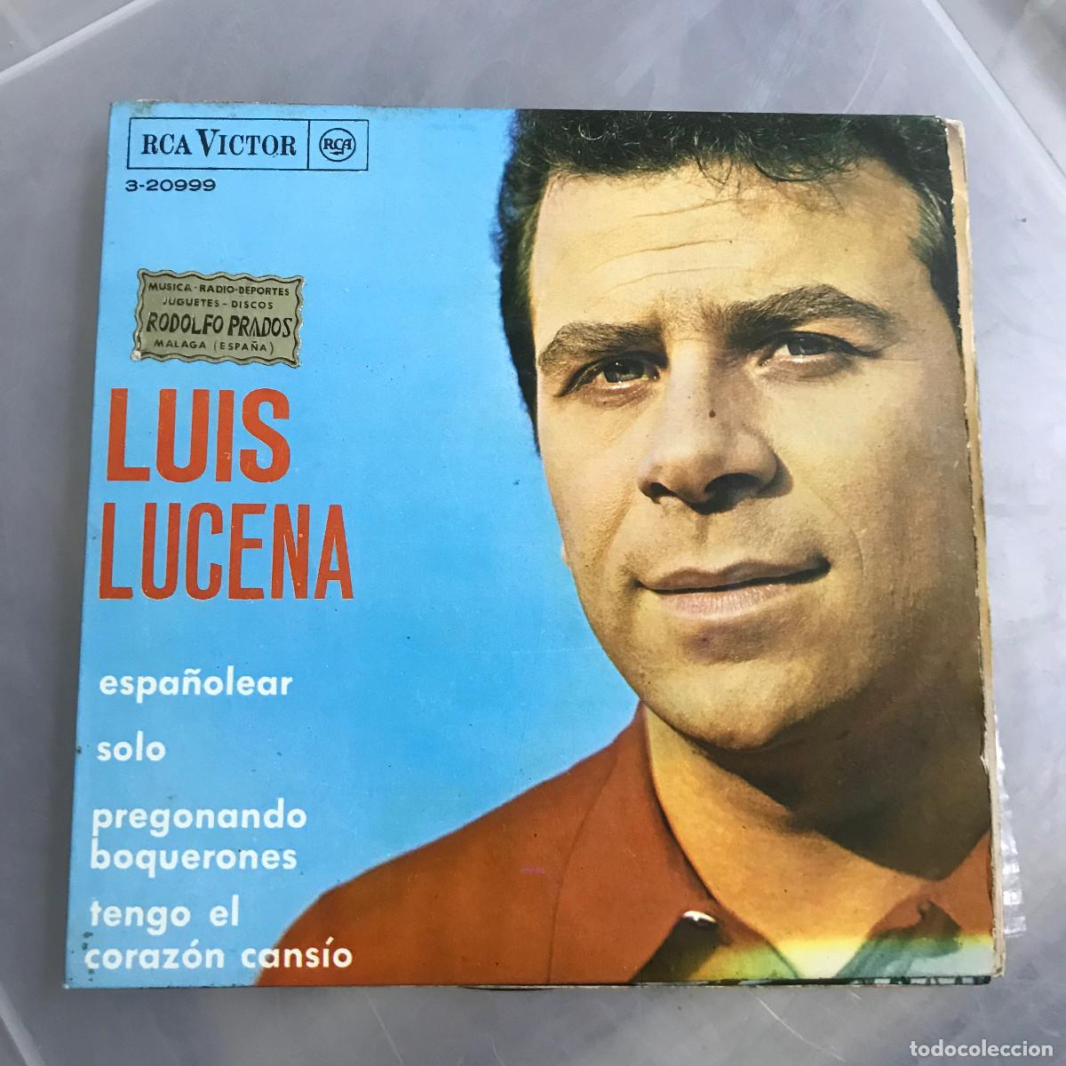 Discos de vinilo: LUIS LUCENA - ESPA&Ntilde;OLEAR - 7 EP RCA 1966 - Foto 1