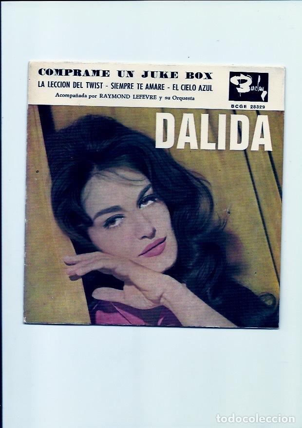 Discos de vinilo: DALIDA. Comprame un Juke box (vinilo ep espa&ntilde;ol 1961) - Foto 1