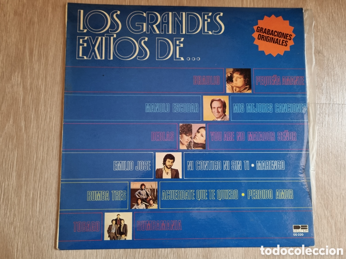 Discos de vinilo: Vinilo. &rdquo;S&uacute;per &Eacute;xitos del 78&rdquo;. Distintos interpretes. 11h temas. Funda protectora. - Foto 6