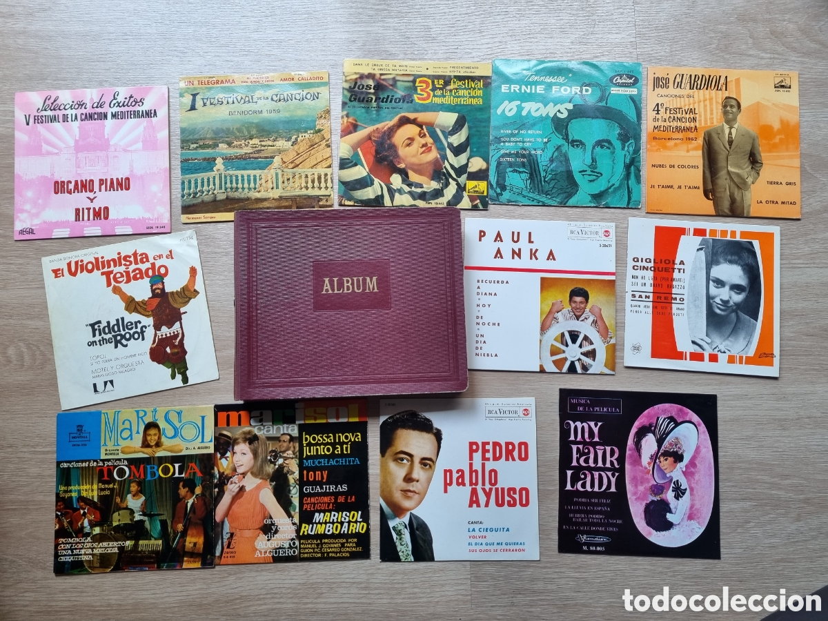 Discos de vinilo: Vinilo. &rdquo;S&uacute;per &Eacute;xitos del 78&rdquo;. Distintos interpretes. 11h temas. Funda protectora. - Foto 9