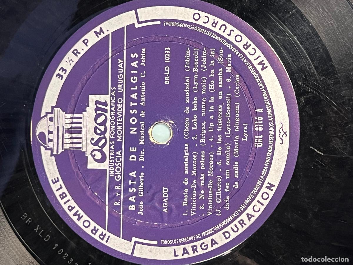 Discos de vinilo: ODEON CHEGA DE SAUDADE JOAO GILBERTO VINILO - Foto 5