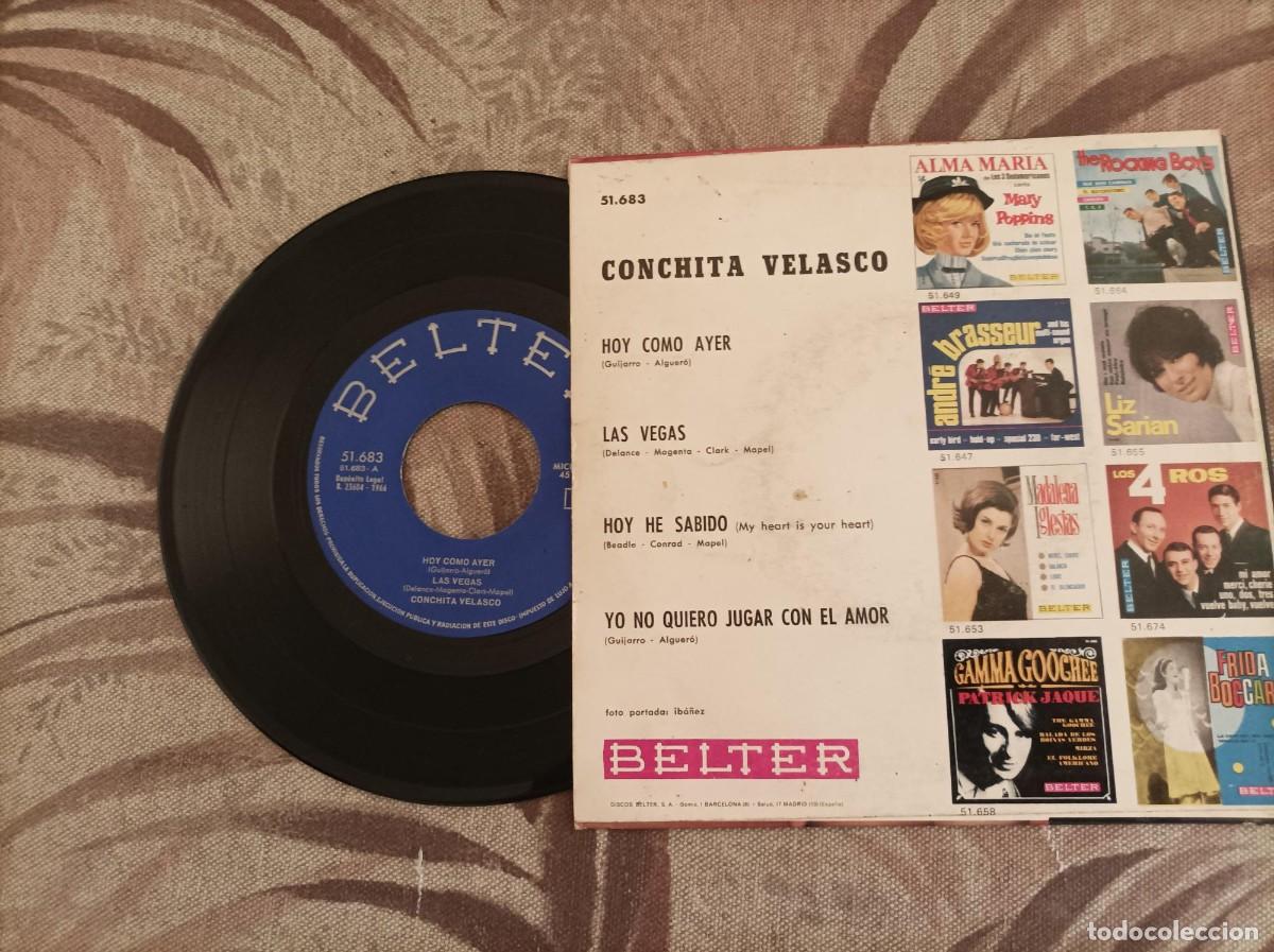 Discos de vinilo: Concha Velasco ep -dificil- - Foto 2