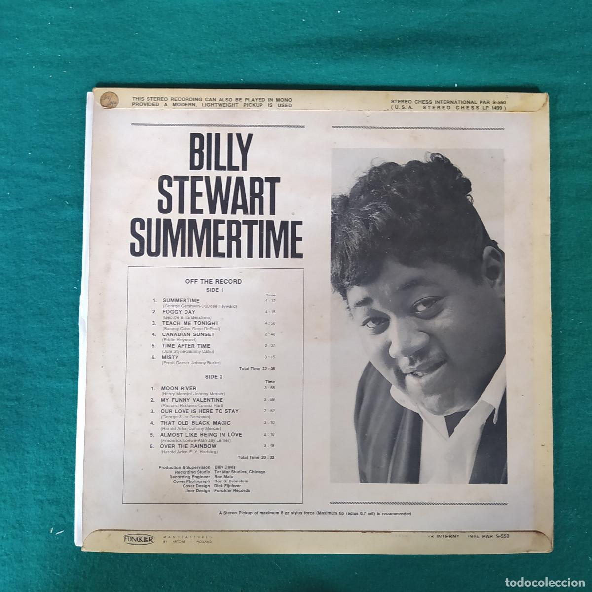 Discos de vinilo: Billy Stewart &ndash; Summertime - Foto 2