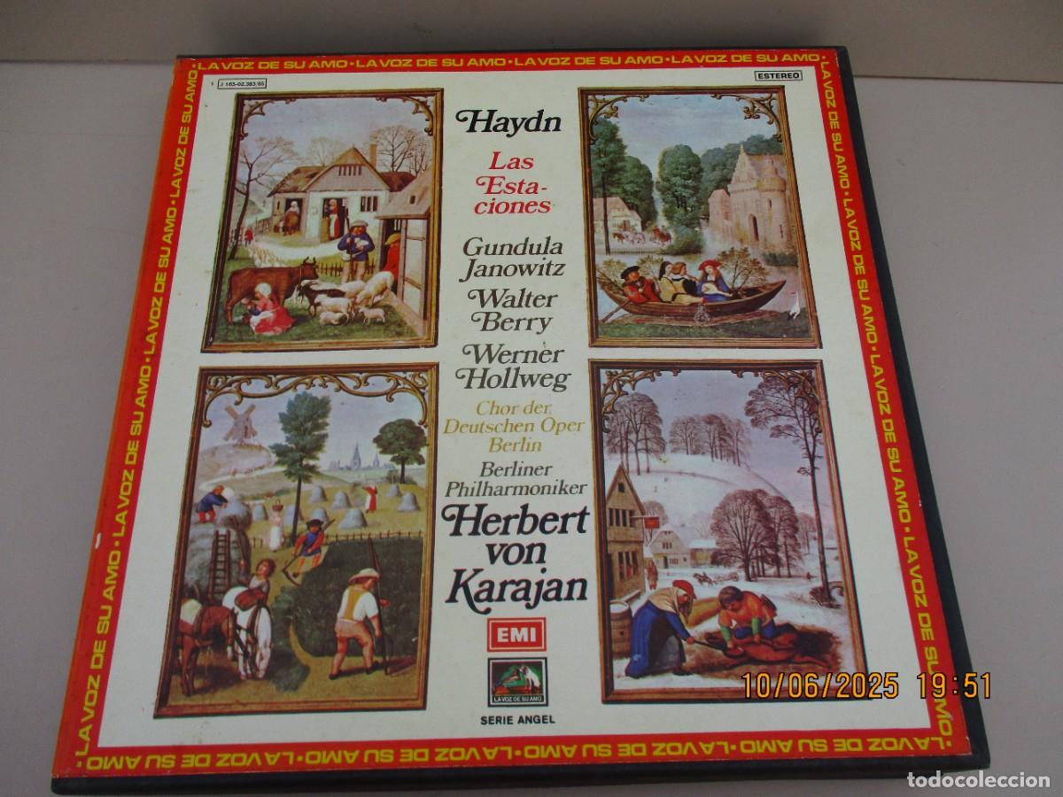 Discos de vinilo: Haydin las estacione caja 3 lp - Foto 1