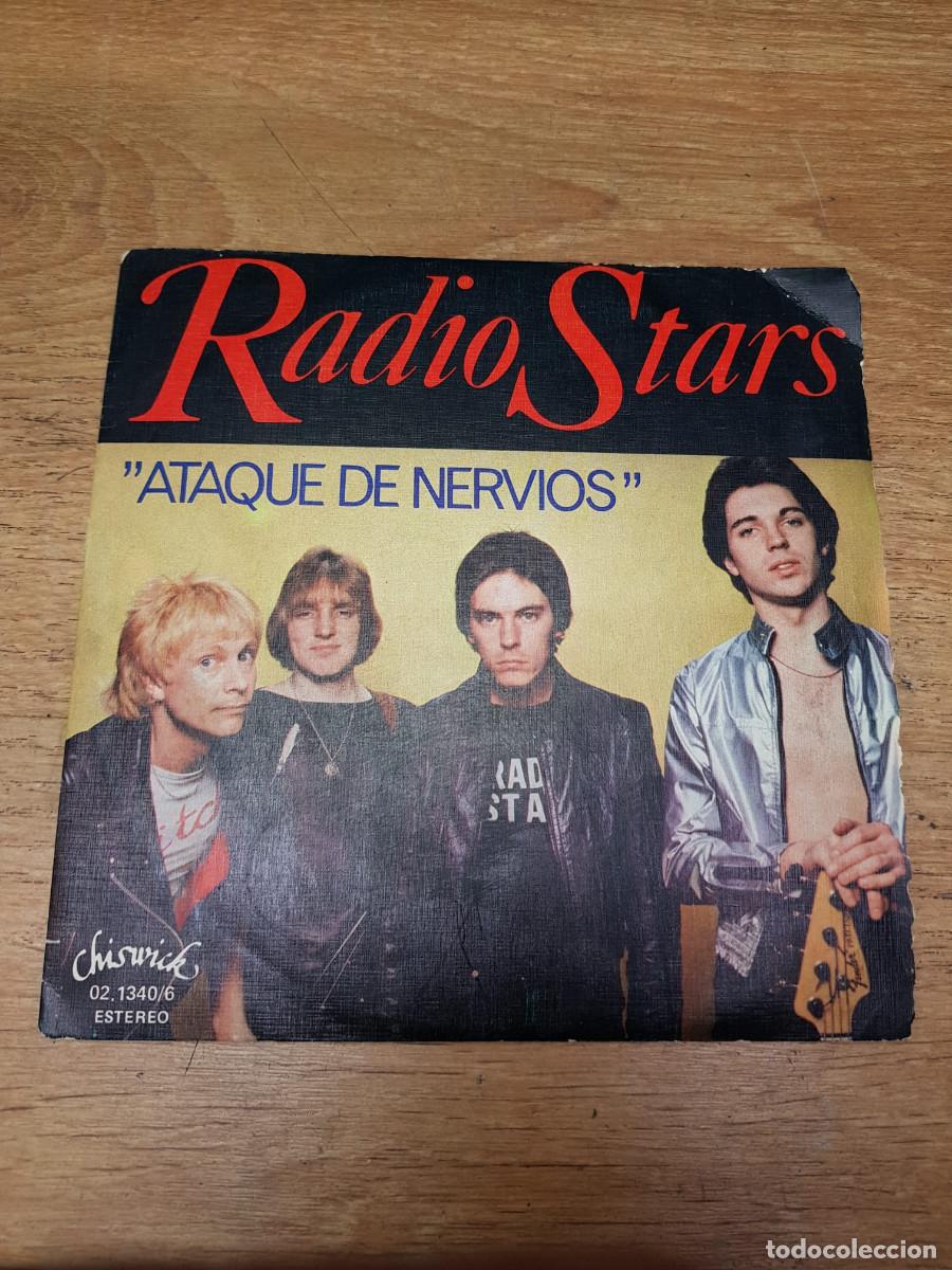 Discos de vinilo: RADIO STARS-ATAQUE DE NERVIOS - Foto 1
