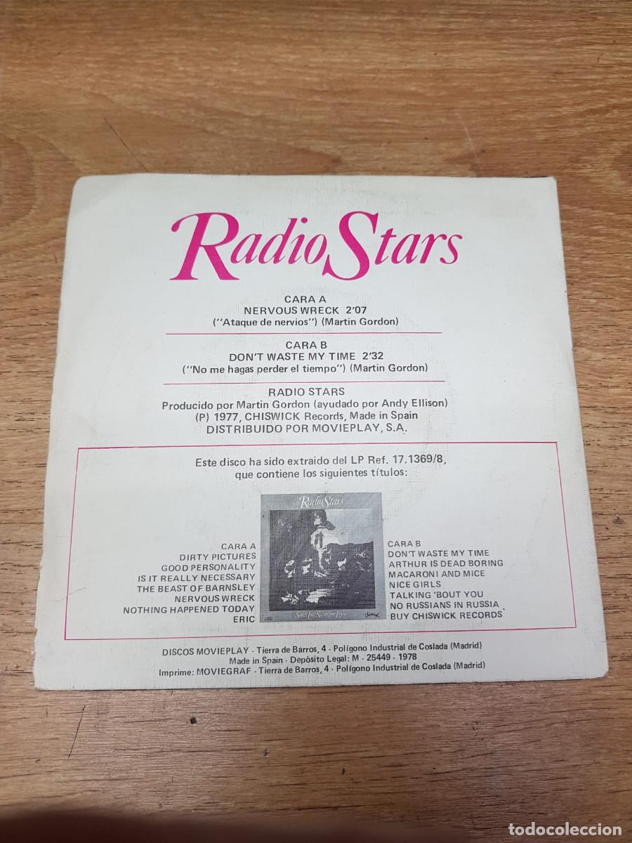 Discos de vinilo: RADIO STARS-ATAQUE DE NERVIOS - Foto 2
