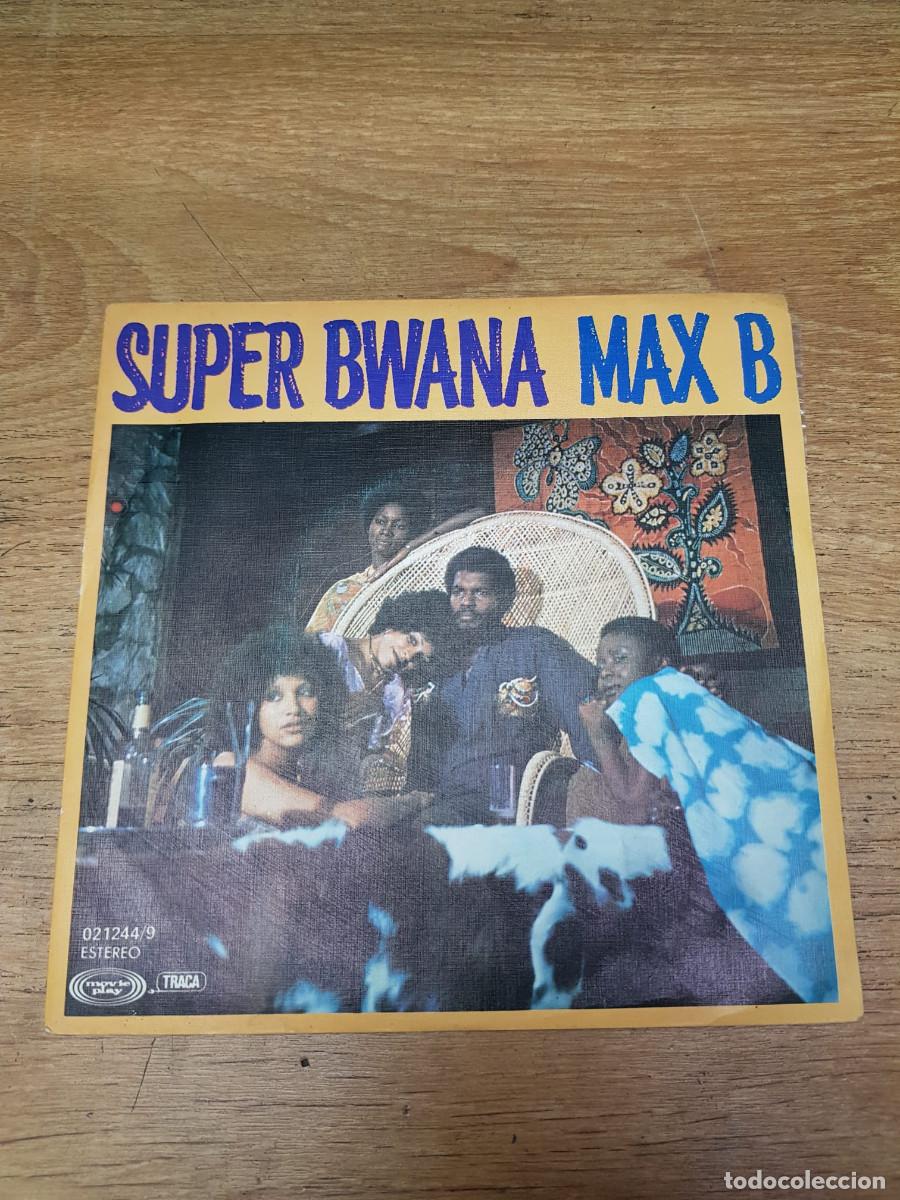 Discos de vinilo: SUPER BWANA / MAX B- - Foto 1