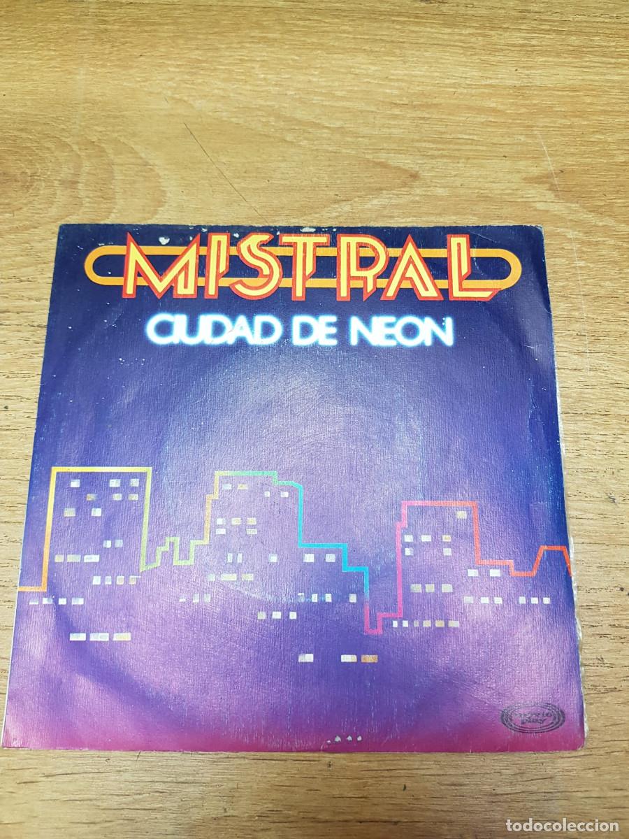 Discos de vinilo: MISTRAL-CIUDAD DE NEON-ASFALTO - Foto 1