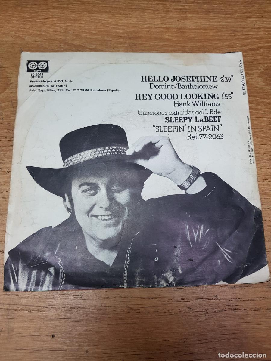 Discos de vinilo: SLEEPY LA BEEF-HELLO JOSEPHINE - Foto 2