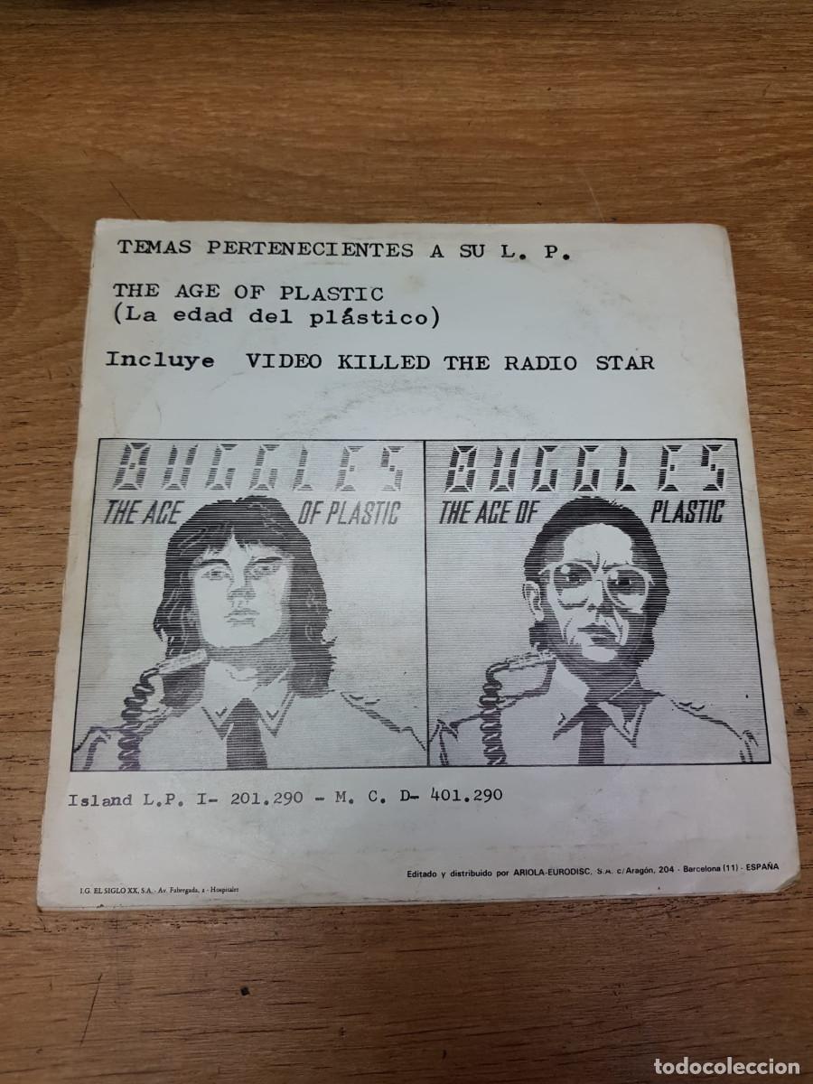 Discos de vinilo: THE BUGGLES-THEAGE OF PLASTIC - Foto 2