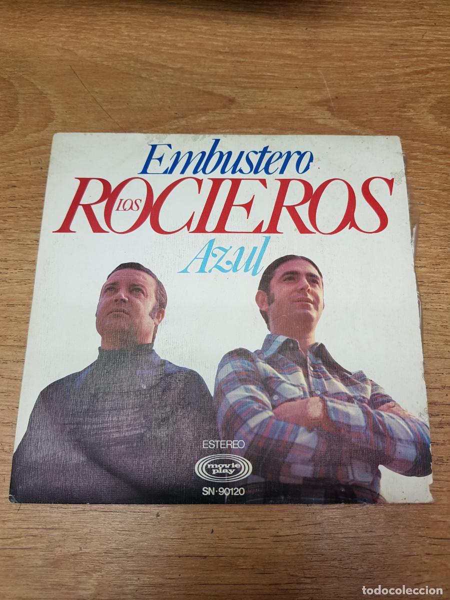 Discos de vinilo: LOS ROCIEROS-EMBUSTERO-AZUL - Foto 1