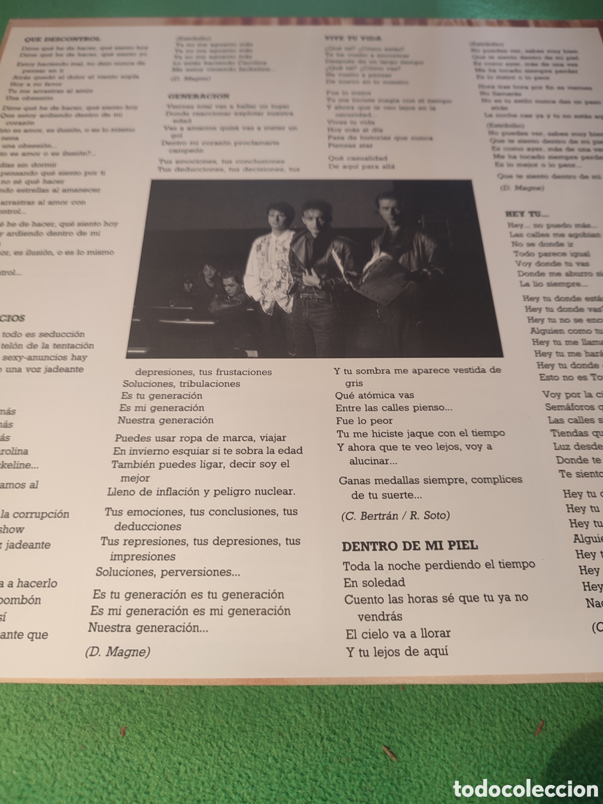Discos de vinilo: DC 3 - Tu generaci&oacute;n edici&oacute;n 1992 - Foto 2