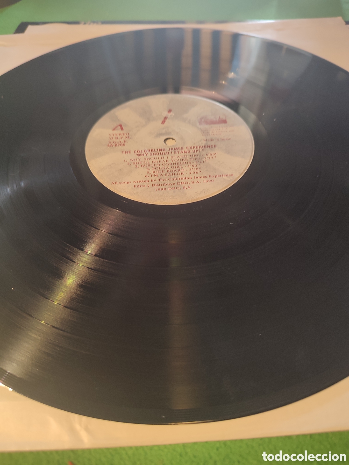 Discos de vinilo: The Colorblind James Experience - Why should - Foto 3
