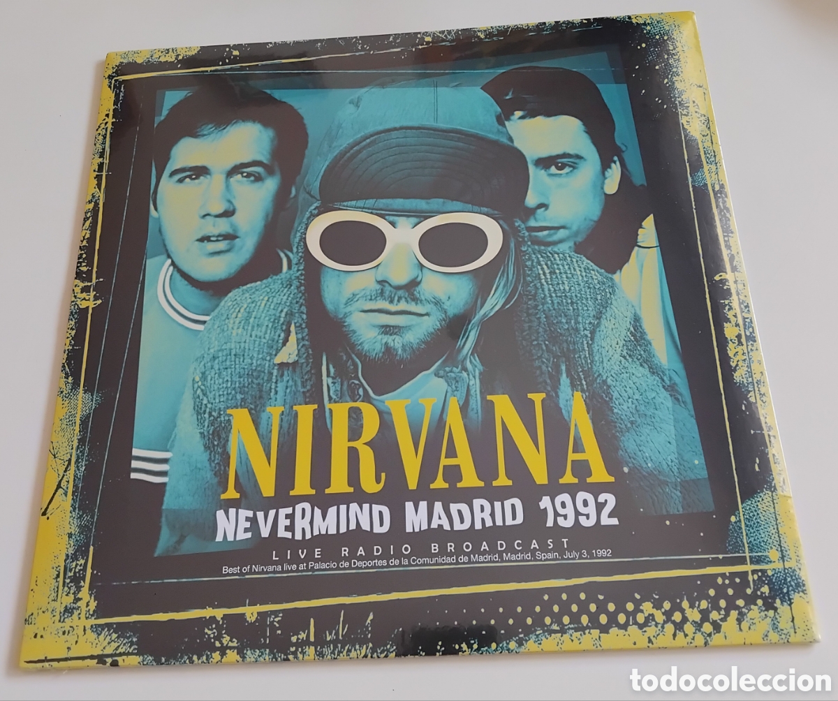 Discos de vinilo: Nirvana, nevermind Madrid 1992 Lp - Foto 1