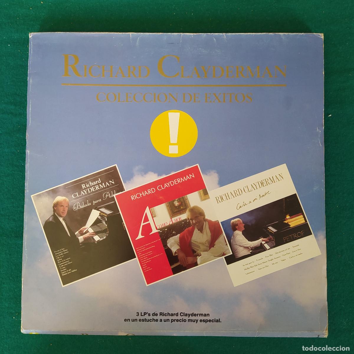 Discos de vinilo: Richard Clayderman &ndash; Colecci&oacute;n de &Eacute;xitos - Foto 1