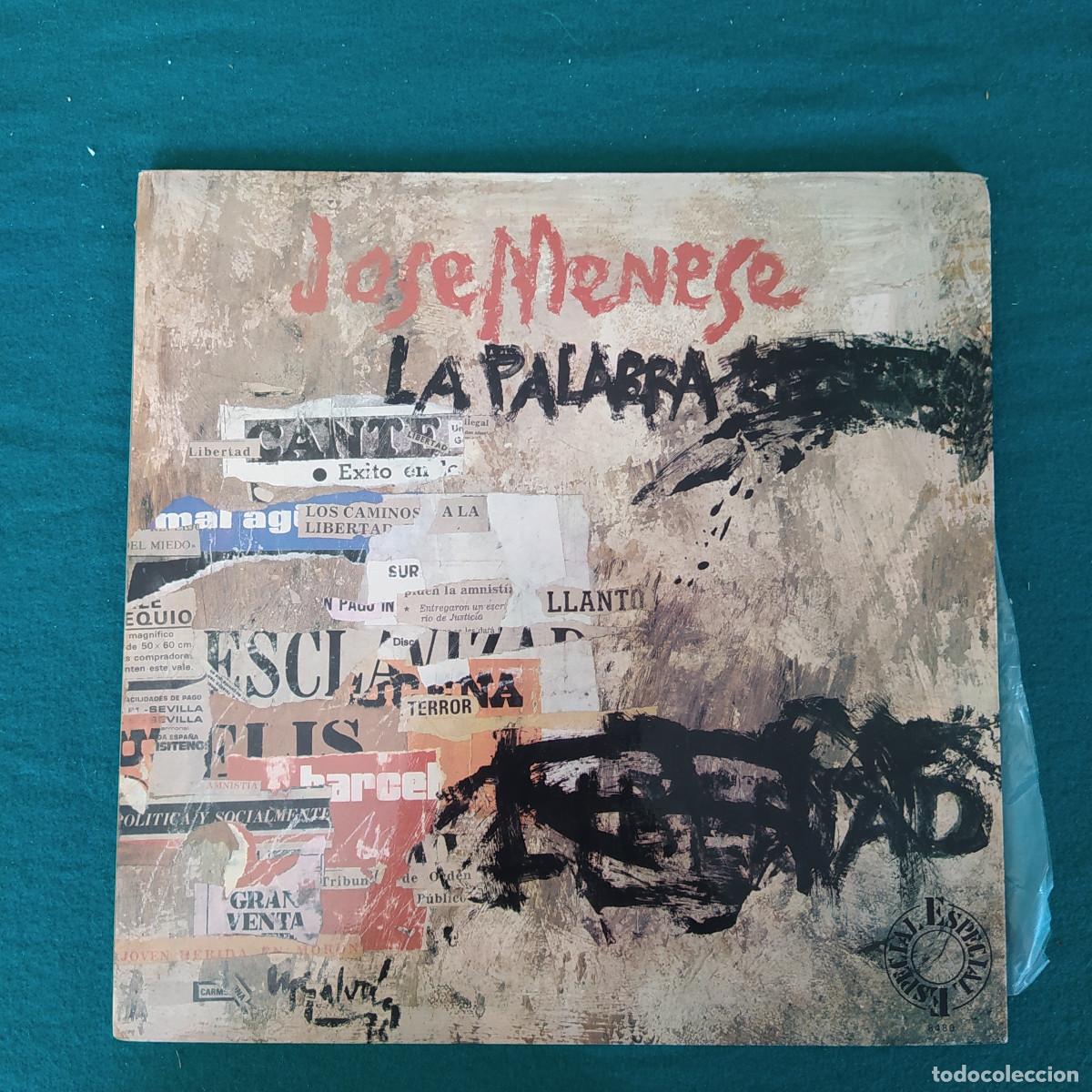 Discos de vinilo: Jose Menese &ndash; La Palabra - Foto 1