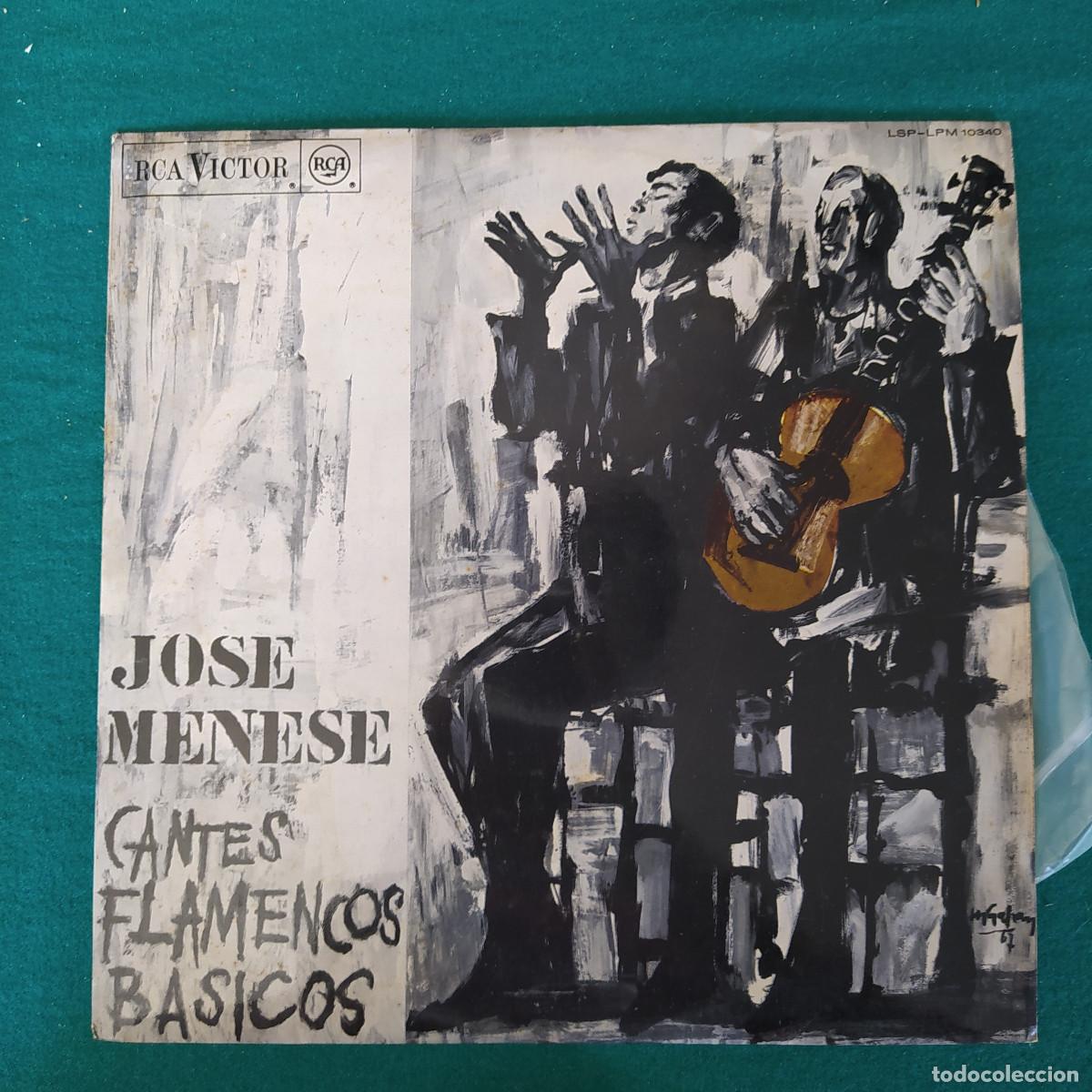 Discos de vinilo: Jose Menese &ndash; Cantes Flamencos Basicos - Foto 1