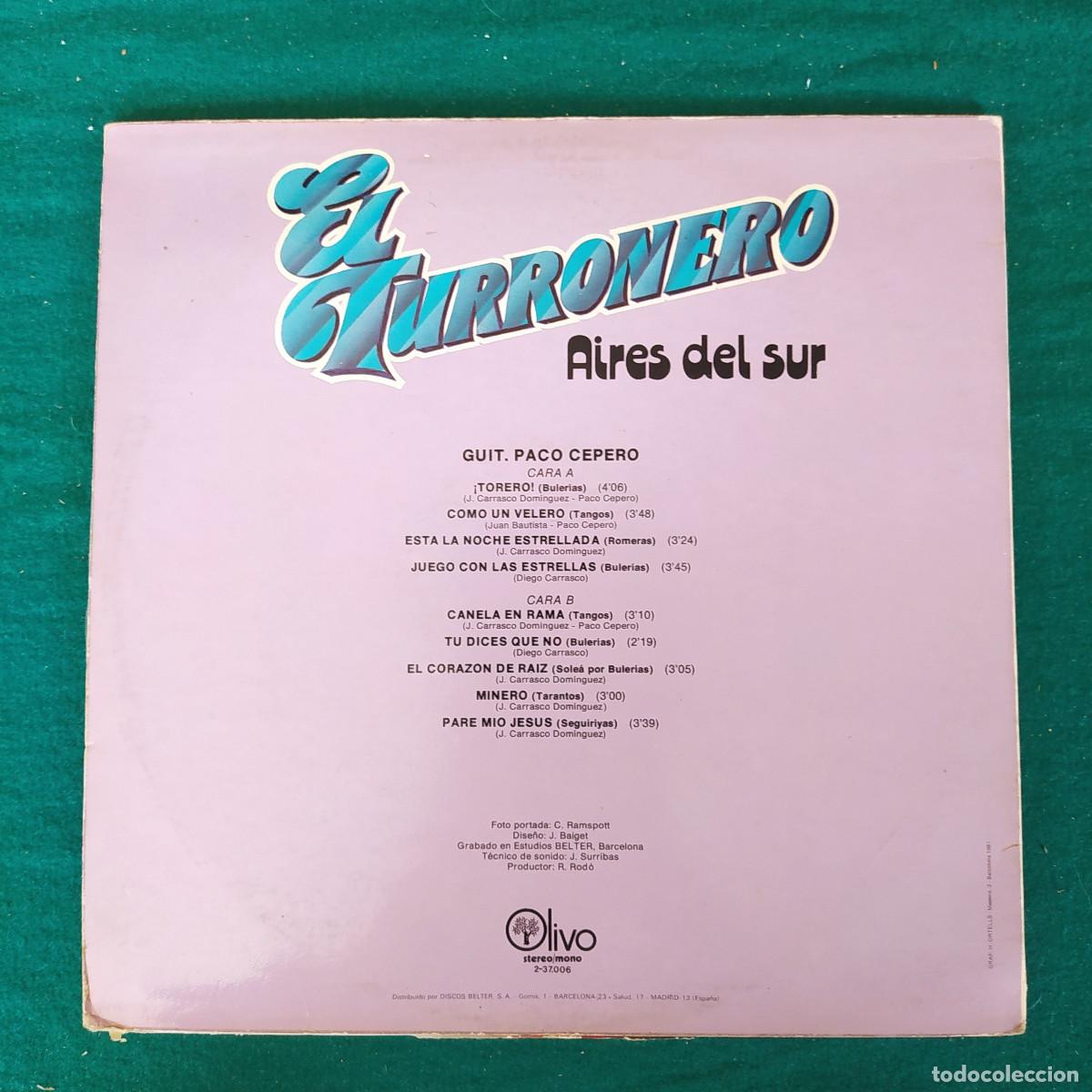 Discos de vinilo: El Turronero &ndash; Aires Del Sur - Foto 2