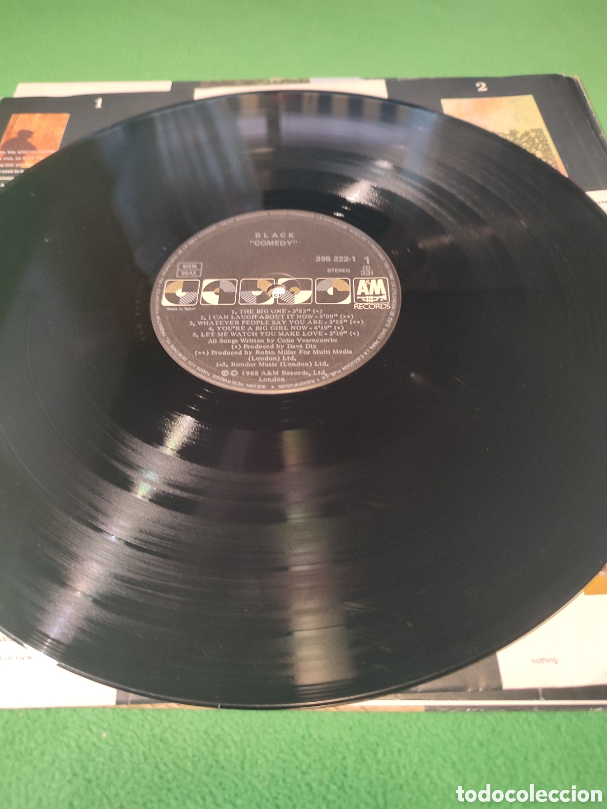 Discos de vinilo: Black - Comedy edici&oacute;n espa&ntilde;ola 1988 - Foto 3