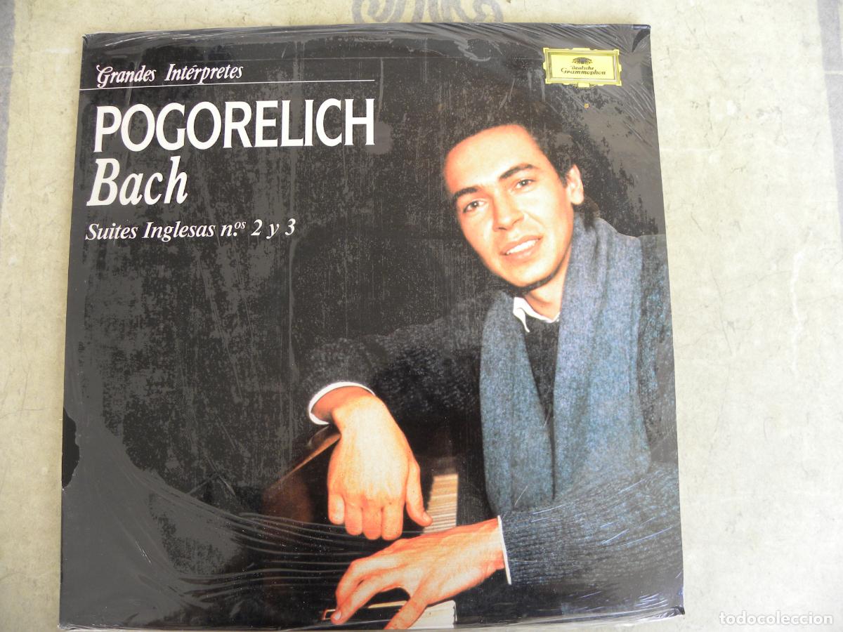 Discos de vinilo: POGORELICH BACH SUITES INGLESAS N&ordm; 2 Y 3 -LP NUEVO PRECINTADO -PEDIDO MINIMO 3 EUROS