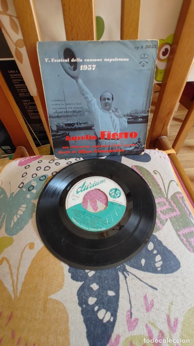 Discos de vinilo: AURELIO FIERRO-EP LAZZARELLA +3 - Foto 1