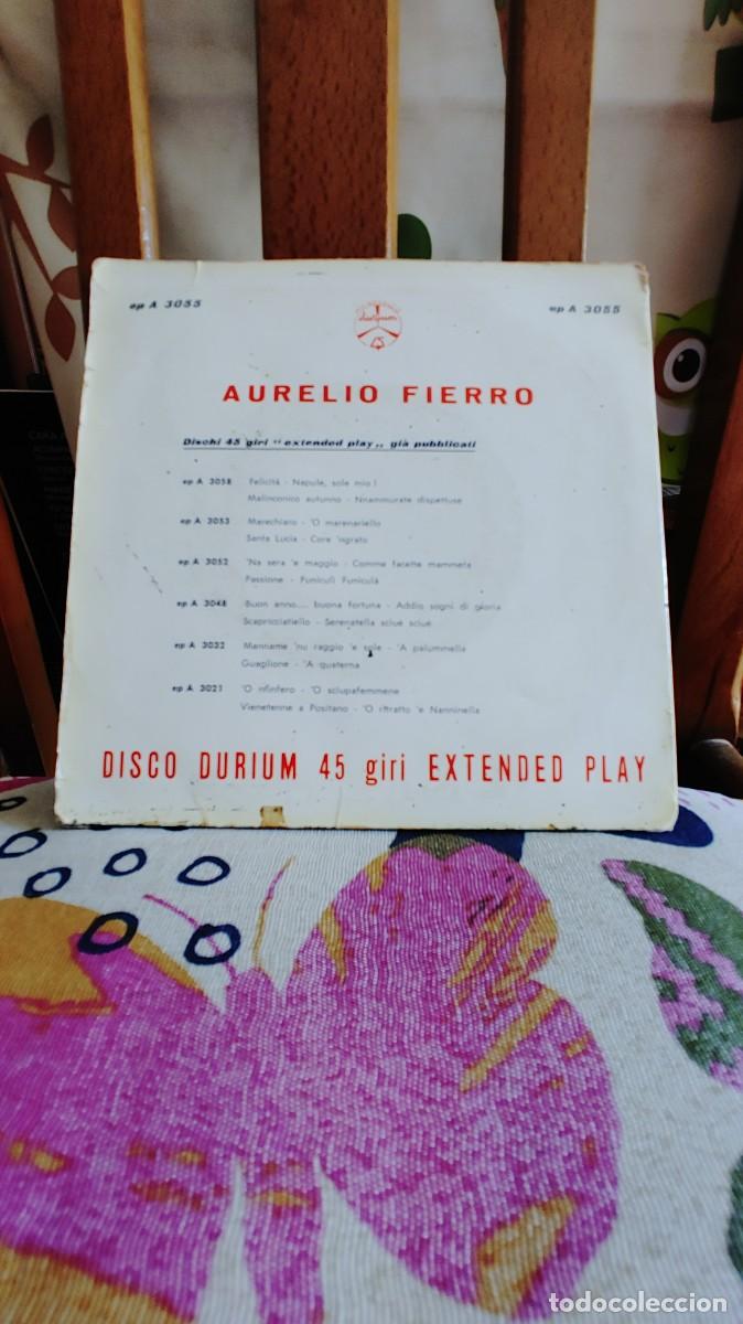 Discos de vinilo: AURELIO FIERRO-EP LAZZARELLA +3 - Foto 2