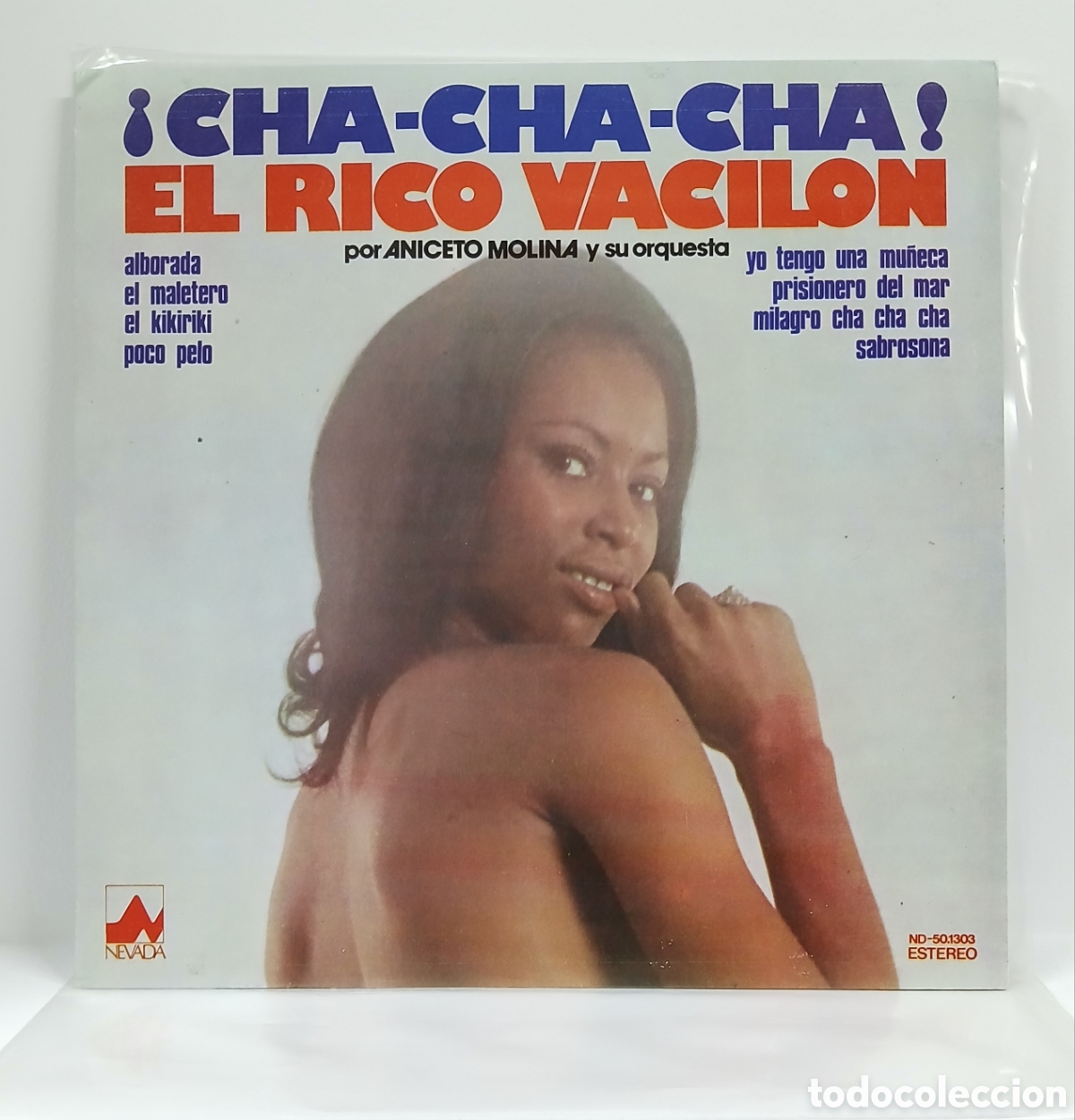 Disques de vinyle: CHA-CHA-CHA! EL RICO VACILON LP. COMP. SPAIN .1978 (NM, COMO NUEVO)