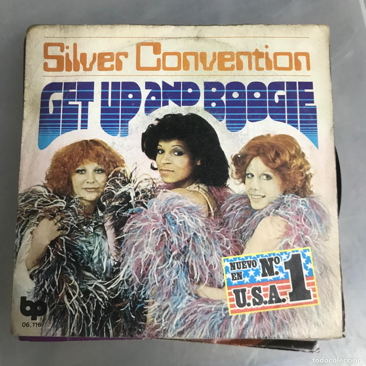 Discos de vinilo: SILVER CONVENTION - GET UP AND BOOGIE - SINGLE BP 1976 - Foto 1