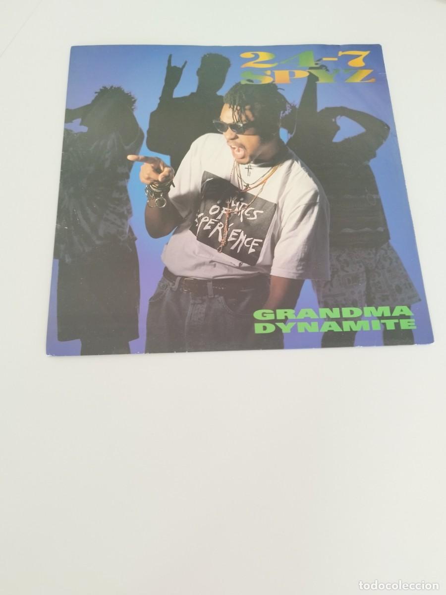 Discos de vinilo: 24-7 Spyz &ndash; Grandma Dynamite. Maxi single. - Foto 1