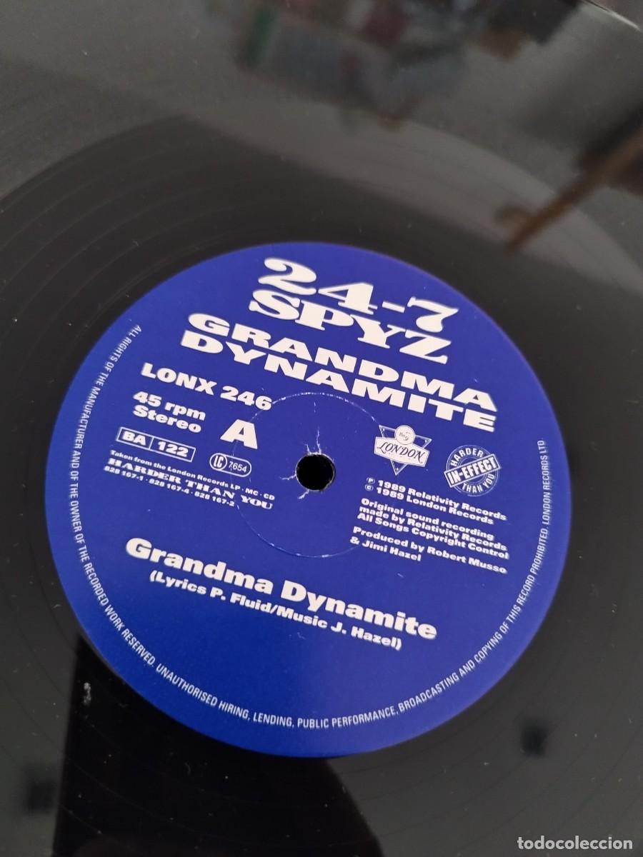 Discos de vinilo: 24-7 Spyz &ndash; Grandma Dynamite. Maxi single. - Foto 2