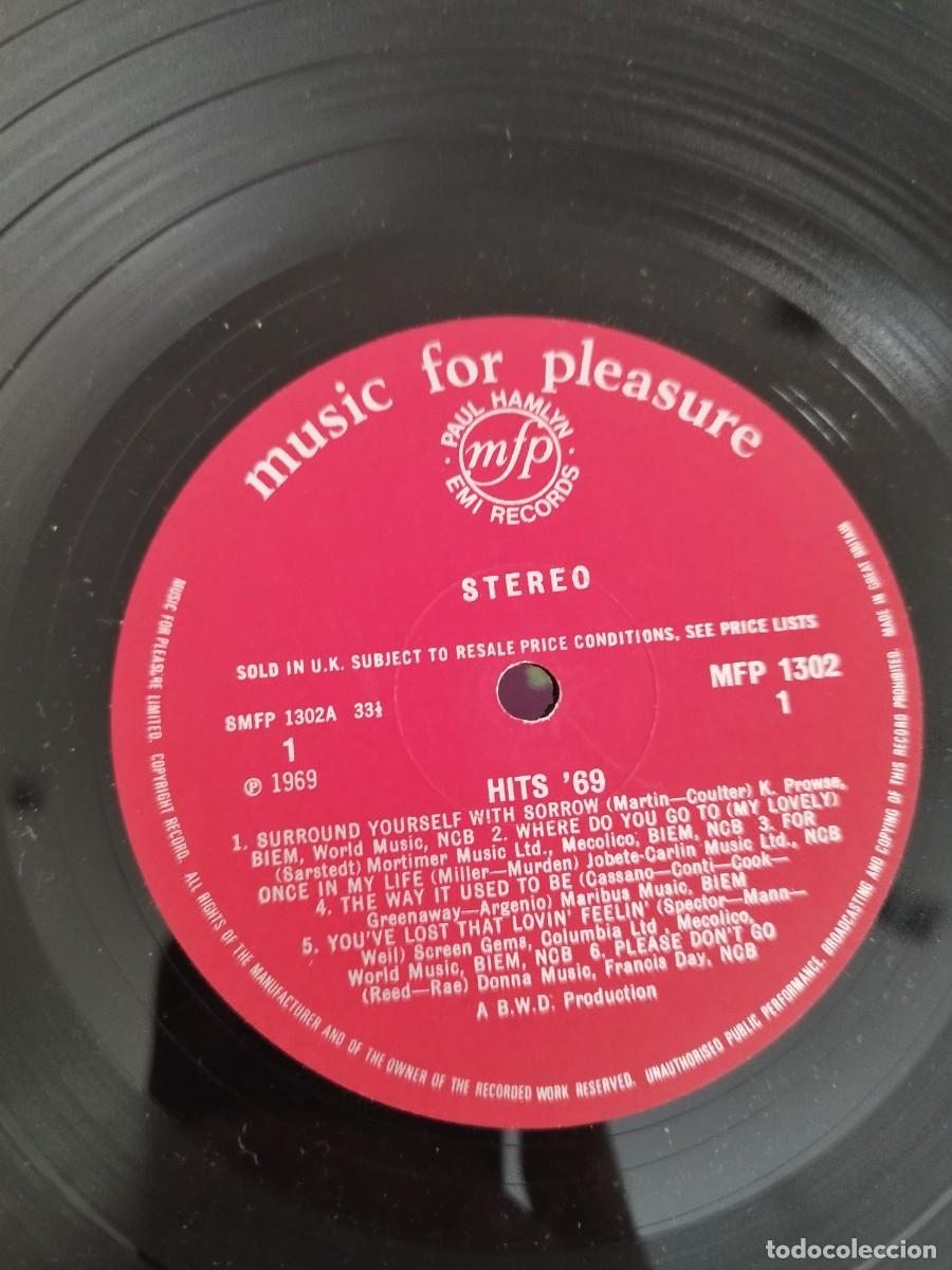 Discos de vinilo: Hits 69. Vinilo lp super exitos 69. - Foto 2