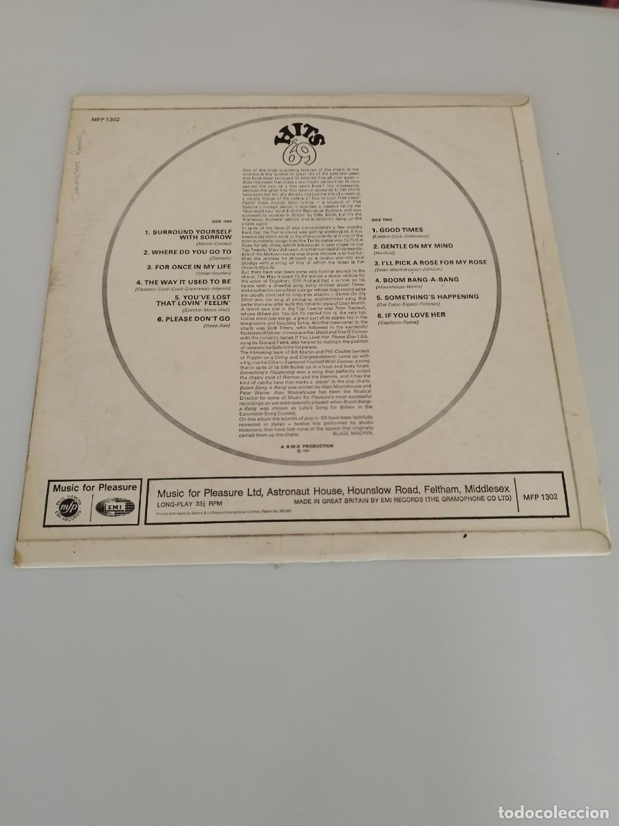 Discos de vinilo: Hits 69. Vinilo lp super exitos 69. - Foto 3