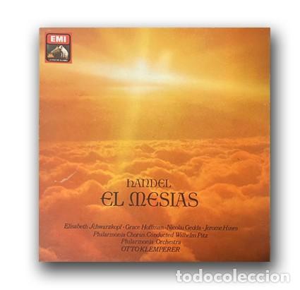 Discos de vinilo: Handel - El Mesias Caja Triple LP - Foto 1