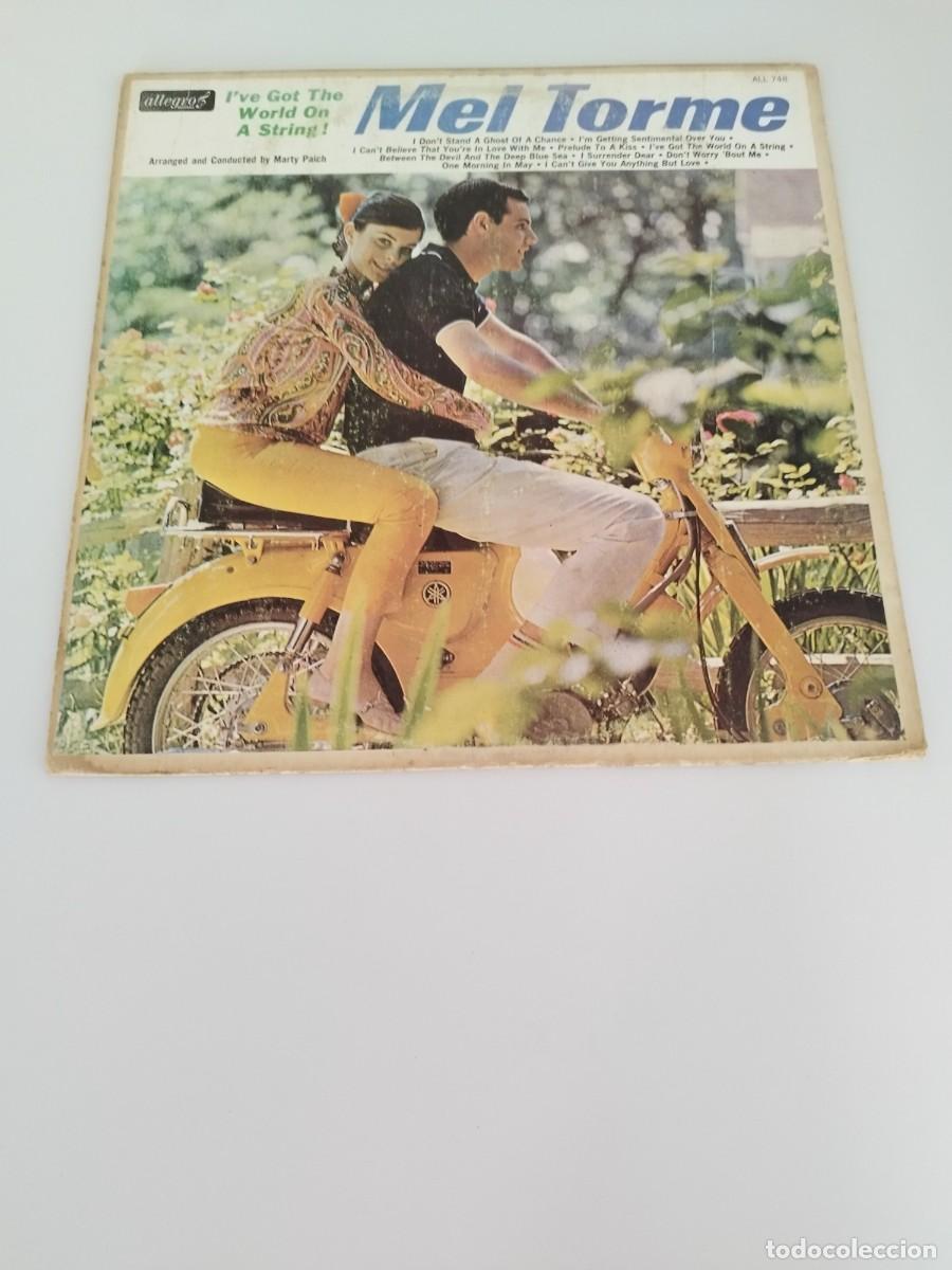 Discos de vinilo: Mel Torme* &ndash; Ive Got The World On A String !. Vinilo lp,. - Foto 1