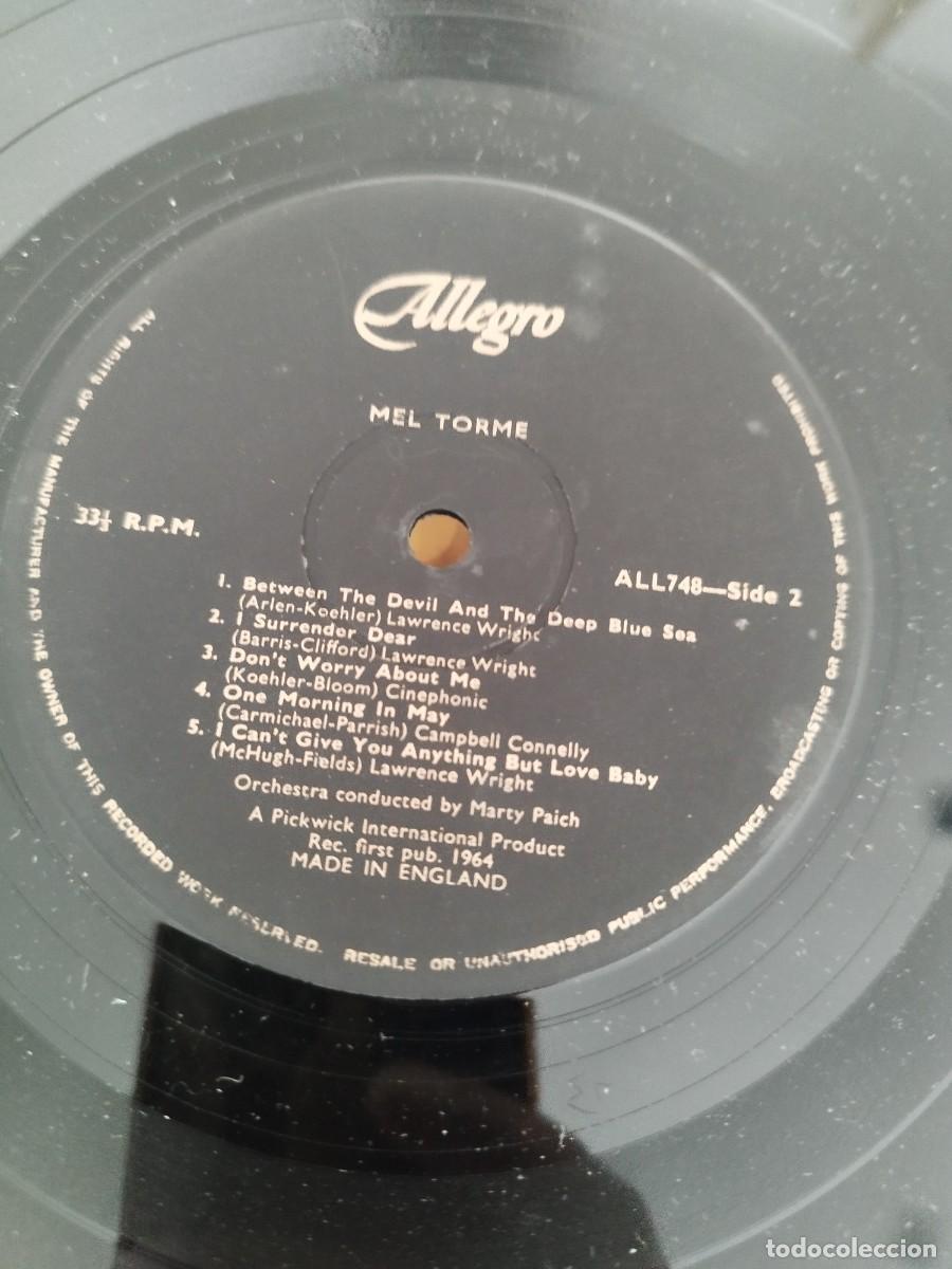 Discos de vinilo: Mel Torme* &ndash; Ive Got The World On A String !. Vinilo lp,. - Foto 2