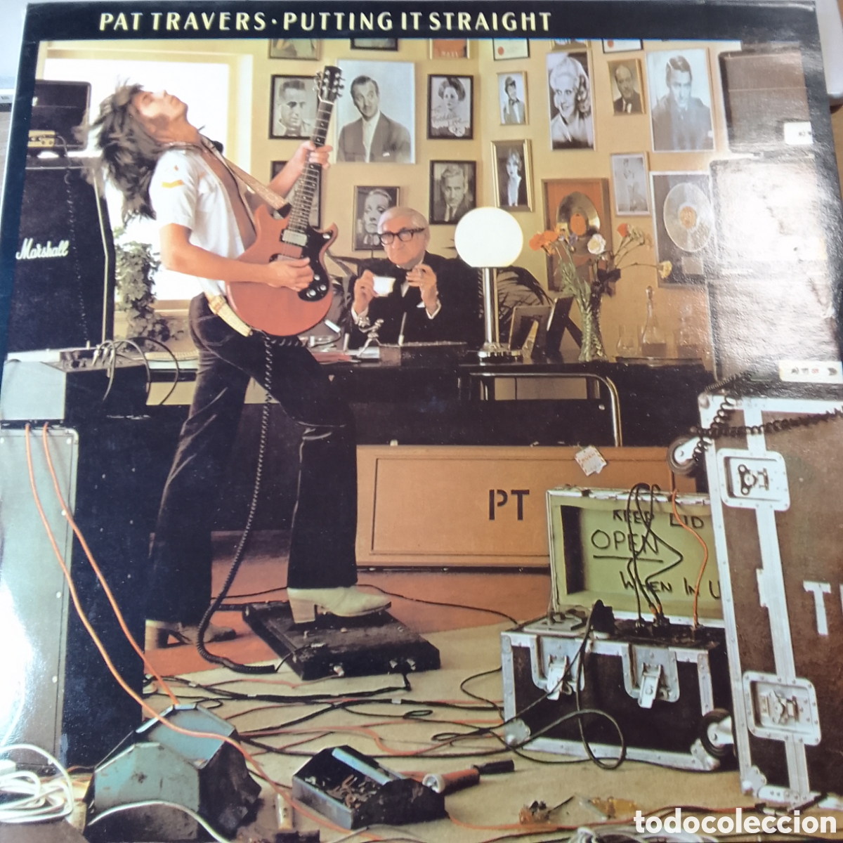 Discos de vinilo: PAT TRAVERS PUTTING IT STRAIGHT - Foto 1