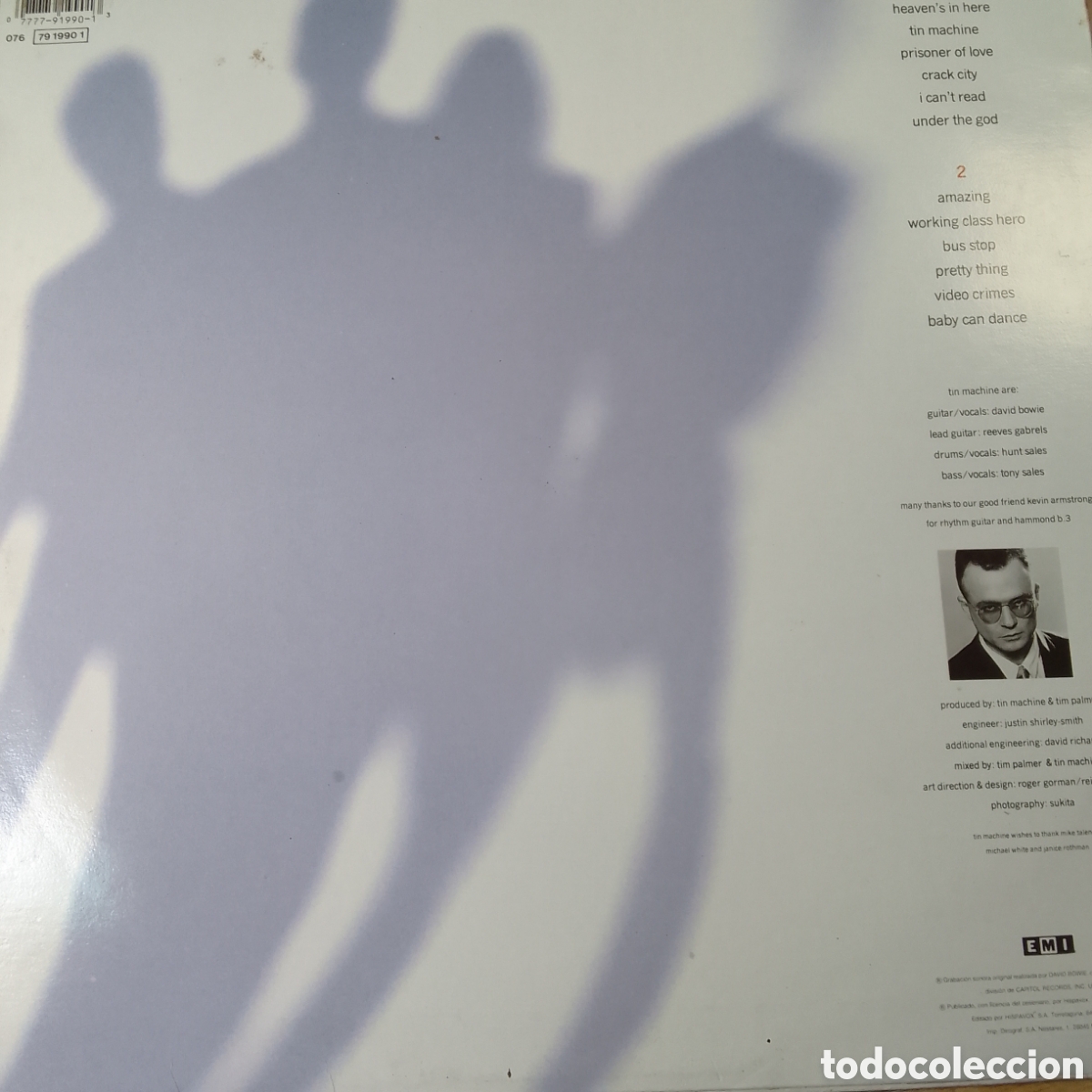Discos de vinilo: TIN MACHINE DAVID BOWIE - Foto 2