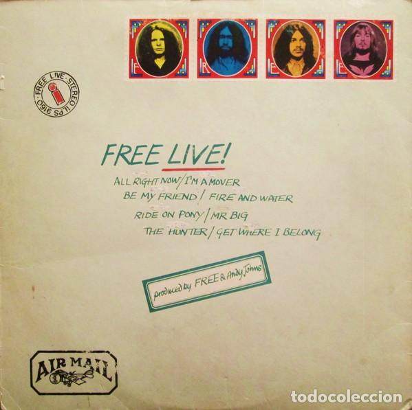 Discos de vinilo: vinilo Free &lrm;&ndash; Free Live UK - Foto 1