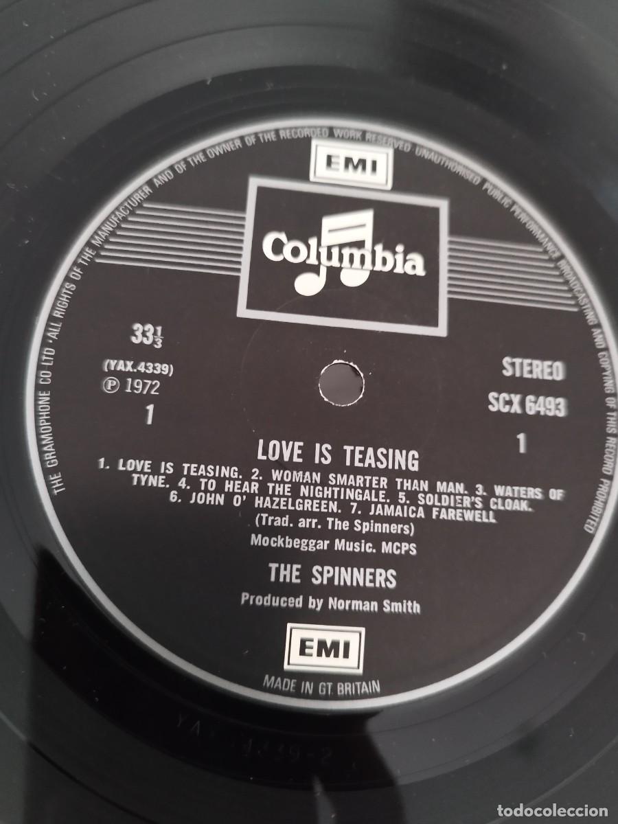 Discos de vinilo: The Spinners &ndash; Love Is Teasing. Vinilo Lp. - Foto 2