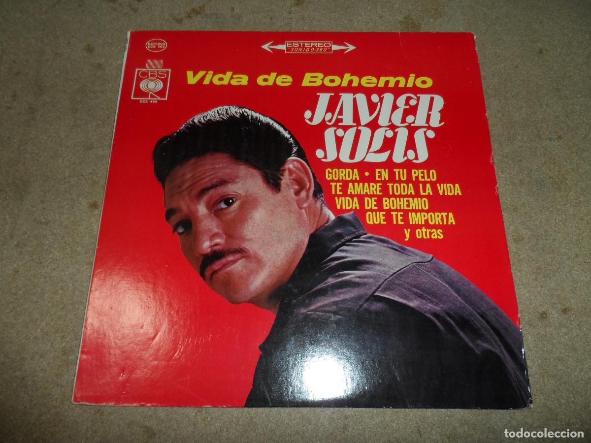 Discos de vinilo: Javier Solis &ndash; Vida De Bohemio (MEXICO 1966) - Foto 1