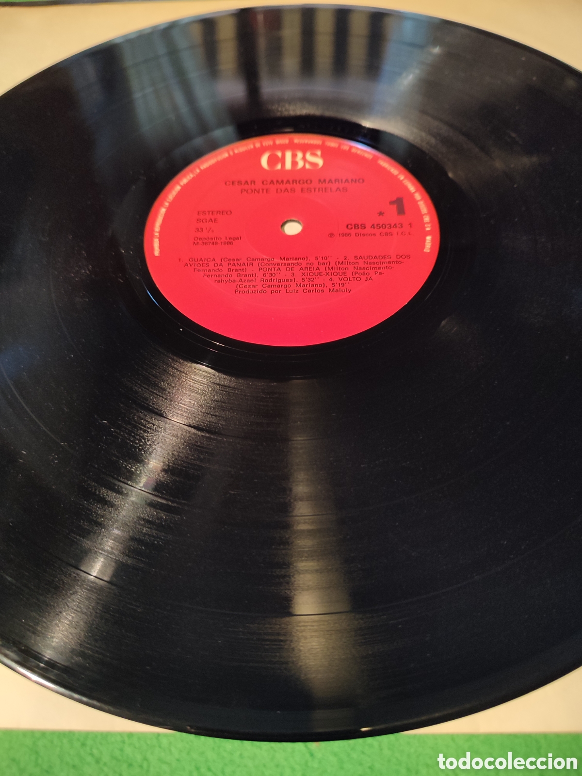 Discos de vinilo: C&eacute;sar Camargo Mariano - Ponte das estrelas - Foto 3