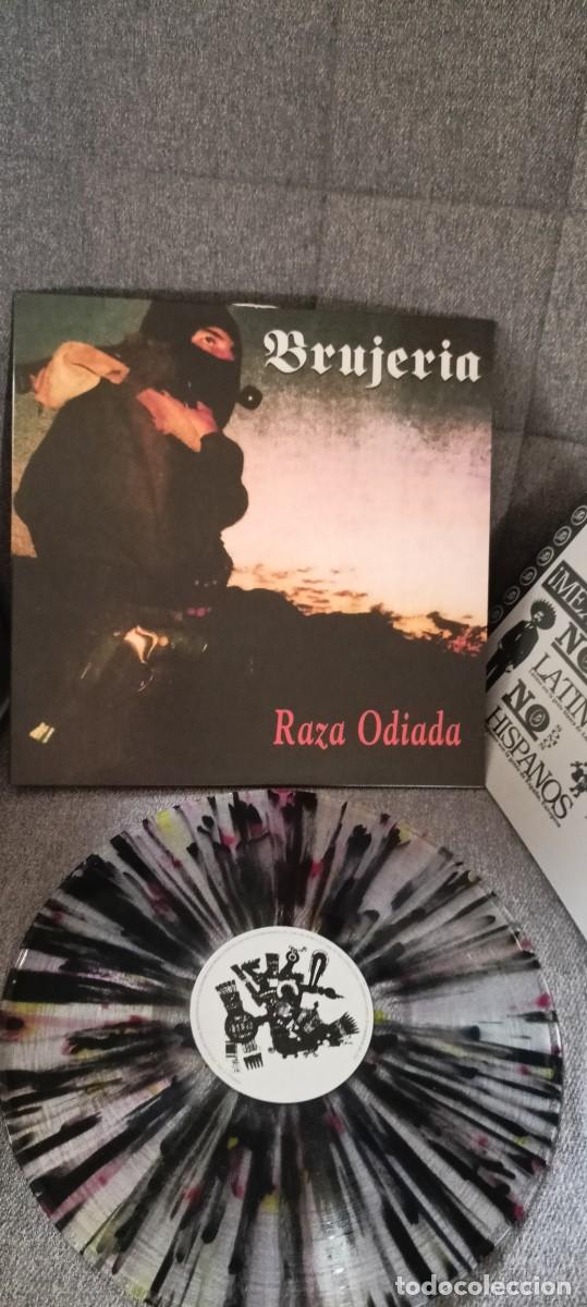 Discos de vinilo: Brujer&iacute;a - Raza odiada ( Edici&oacute;n Splatter ) DIFICIL - Foto 1
