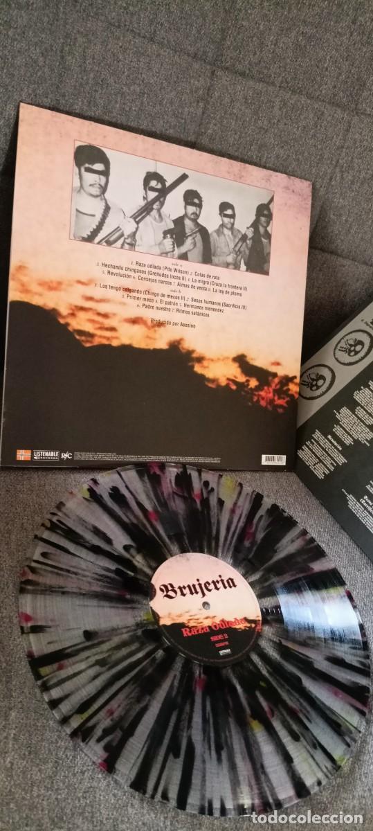 Discos de vinilo: Brujer&iacute;a - Raza odiada ( Edici&oacute;n Splatter ) DIFICIL - Foto 4