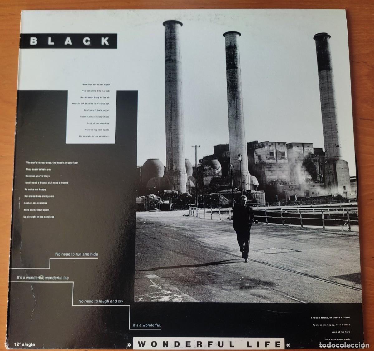 Discos de vinilo: LP VINILO BLACK - WORDERFUL LIFE - Foto 1