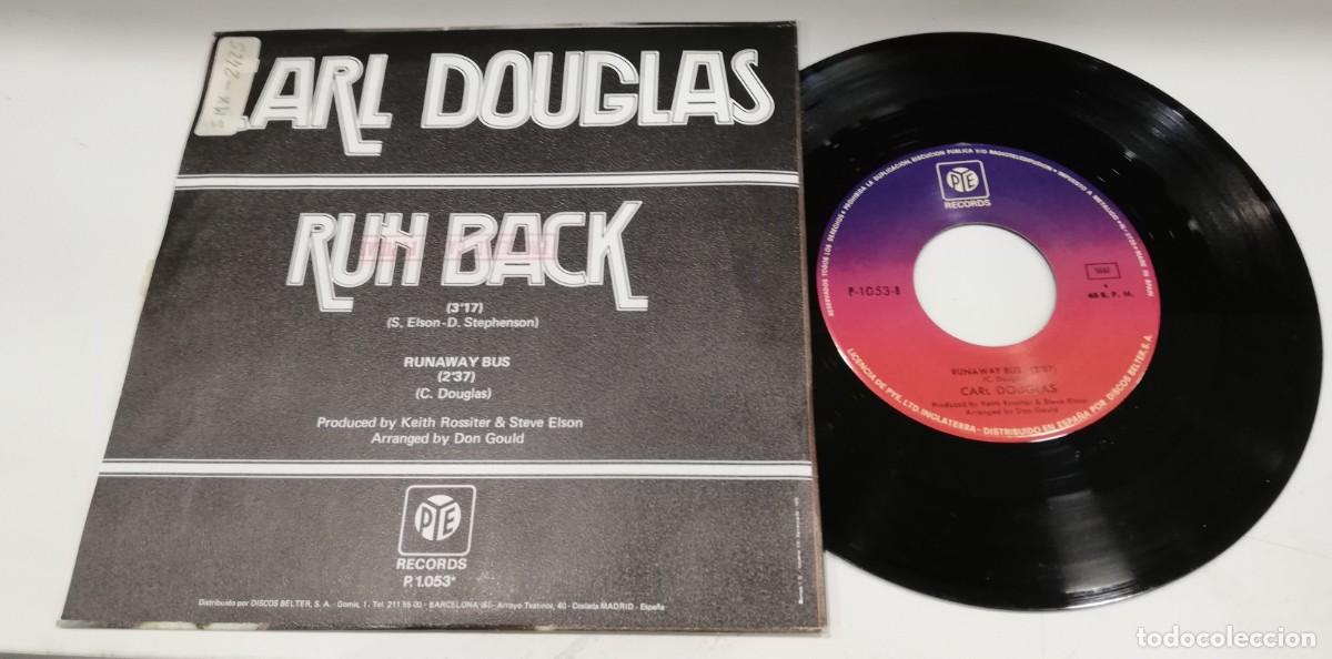 Discos de vinilo: SCO18- Carl Douglas - Run Back (7&rdquo;, Single) - Foto 2