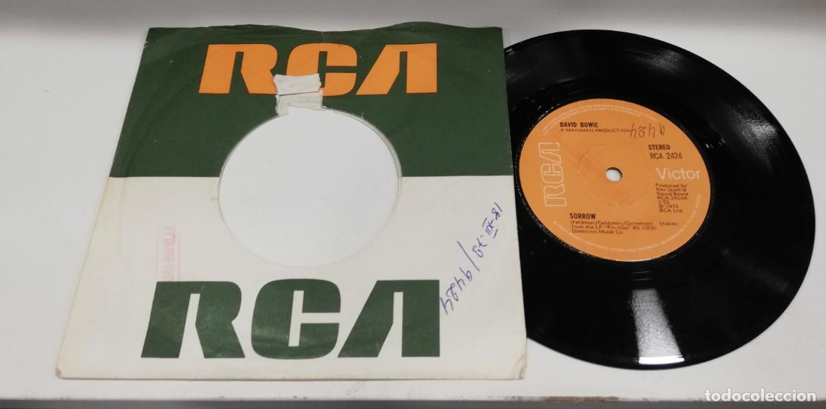 Discos de vinilo: SCO18- David Bowie - Sorrow (7&rdquo;, Single, Sol) - Foto 1