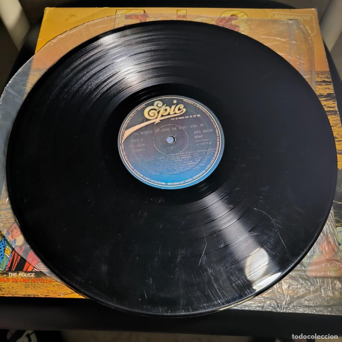 Discos de vinilo: Various &lrm;&ndash; &rdquo;El Disco De Oro De Epic&rdquo; Vol. 3 Vinyl, LP, Compilation, Stereo - Foto 4