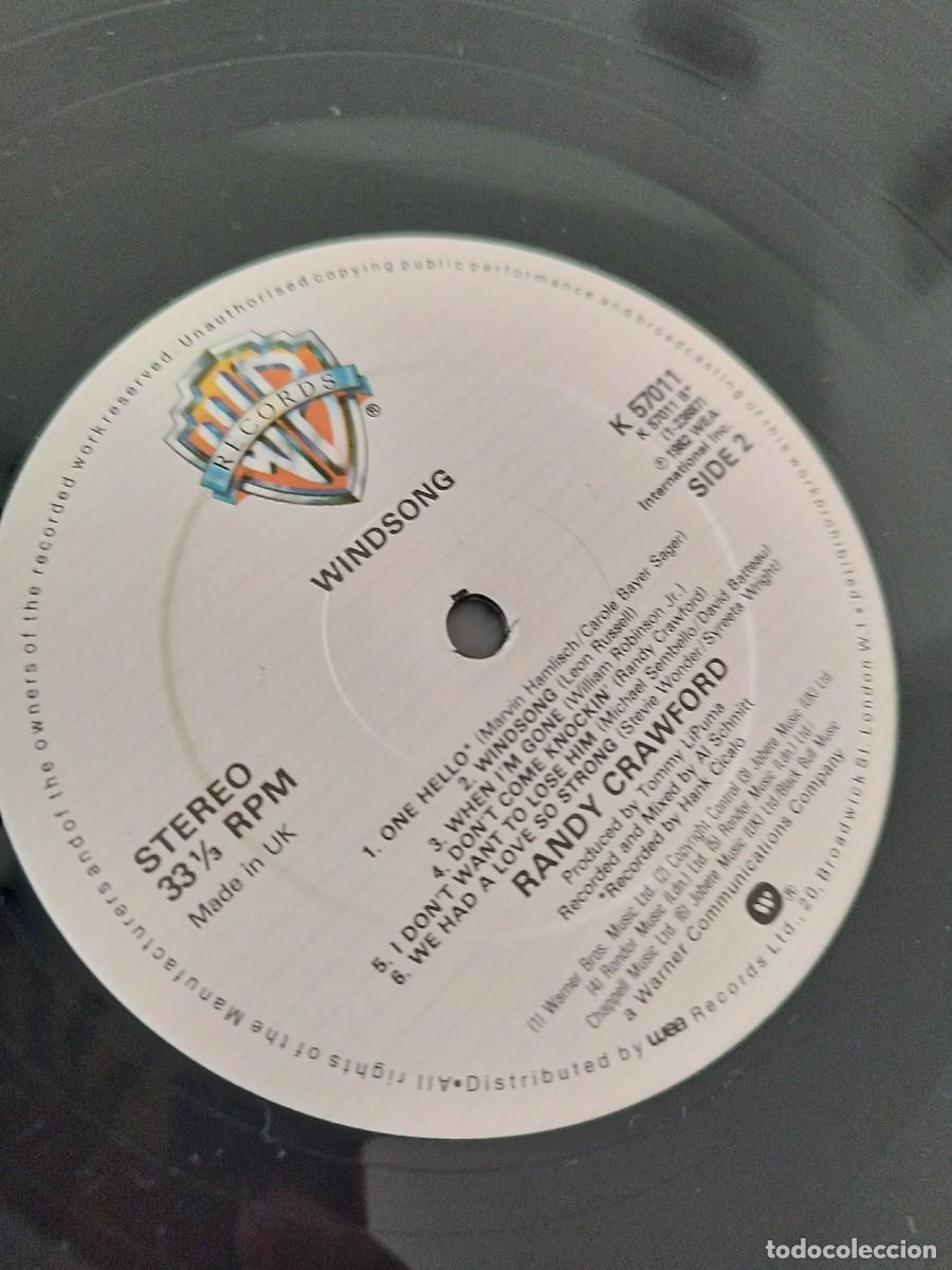 Discos de vinilo: Randy Crawford, Windsong. Vinilo lp. - Foto 2