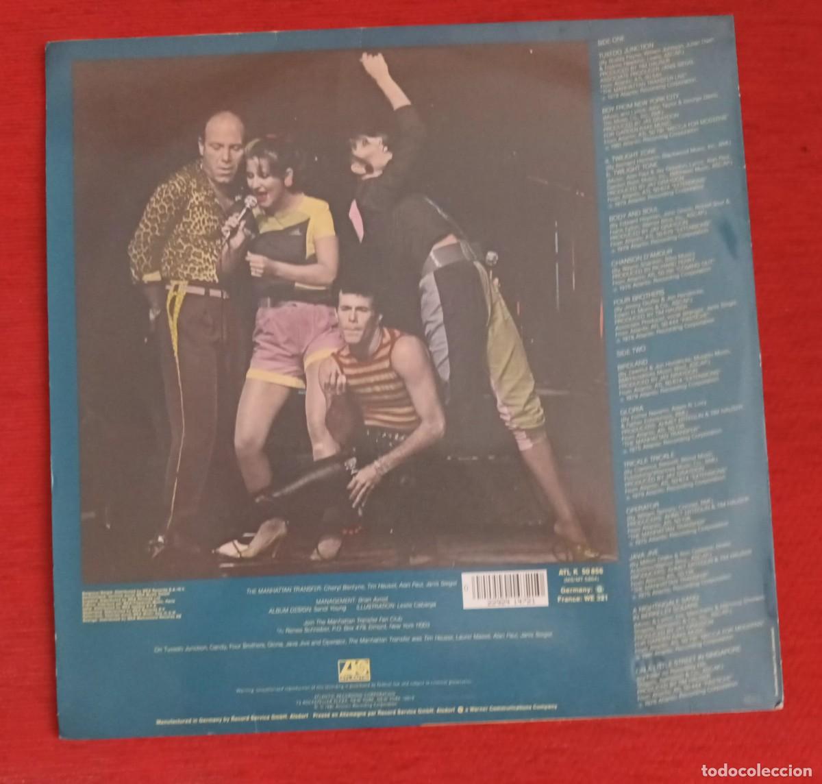 Discos de vinilo: MANHATTAN TRANSFER - THE BEST OF - Foto 2